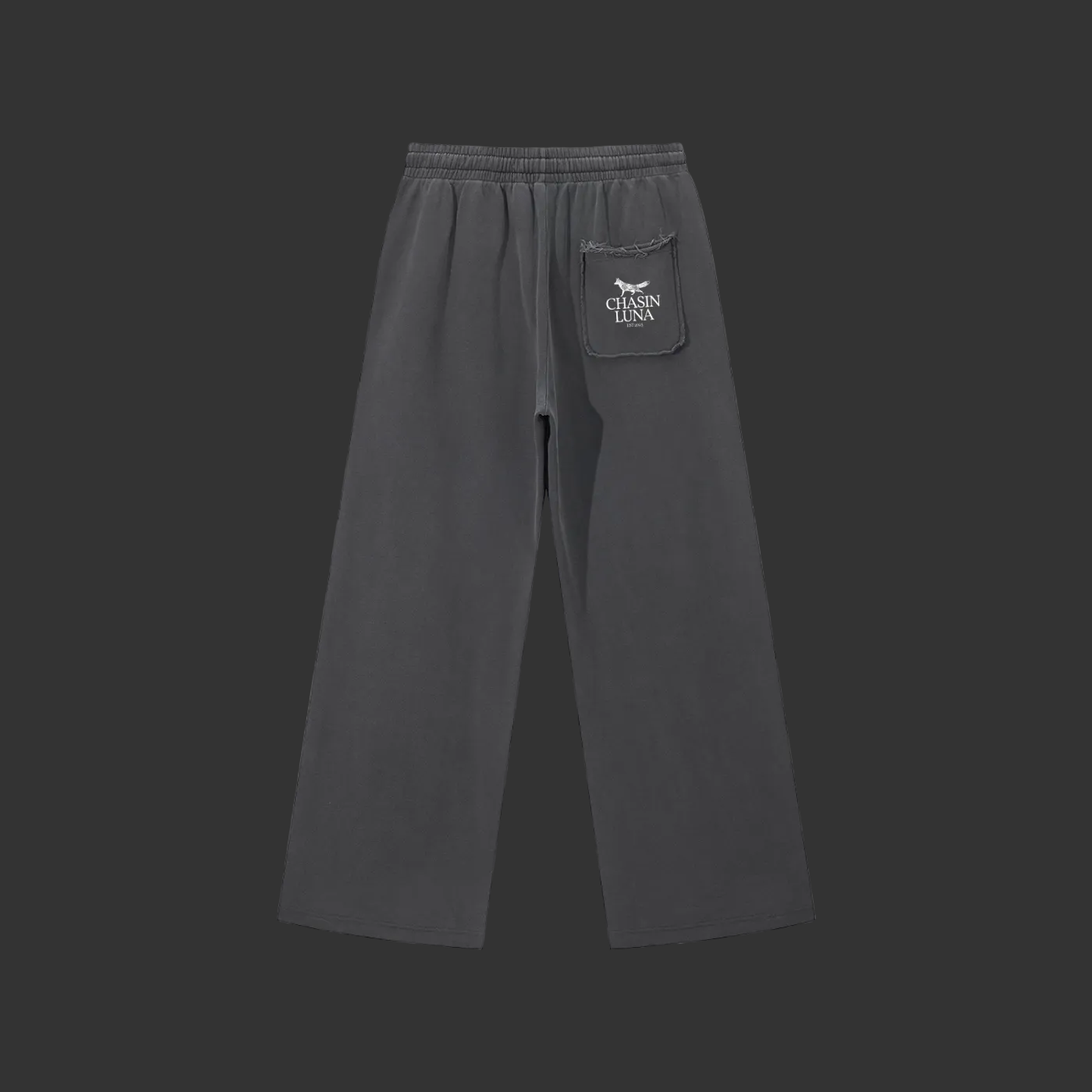 Snow Washed Raw Edge Sweatpants 2026
