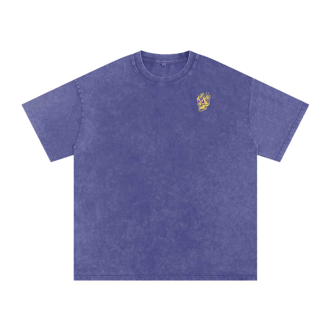 Flamin' Skull Tee LSU Colorway
