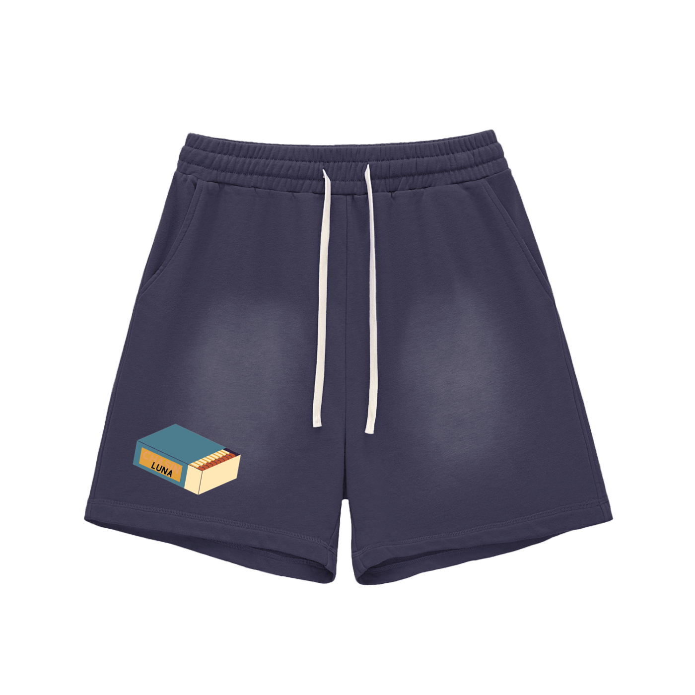 Matchbox Sun Fade Raw Edge Shorts