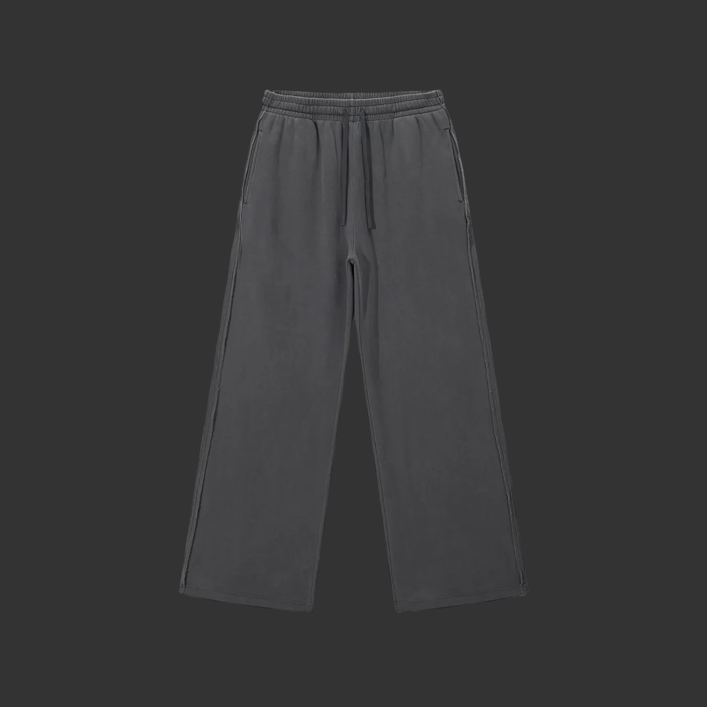 Snow Washed Raw Edge Sweatpants 2026