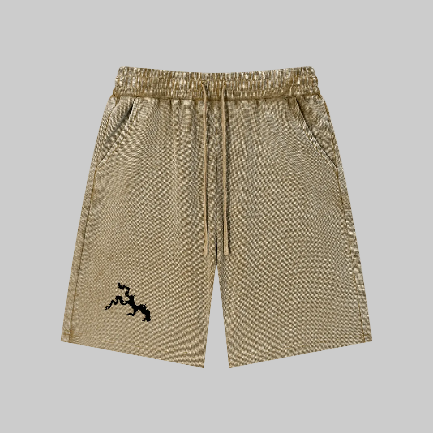D'Arbonne Waffle Knit Shorts