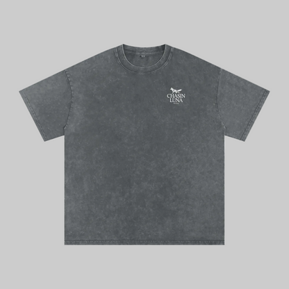 Cheniere Fox Washed Oversized Cotton T-Shirt