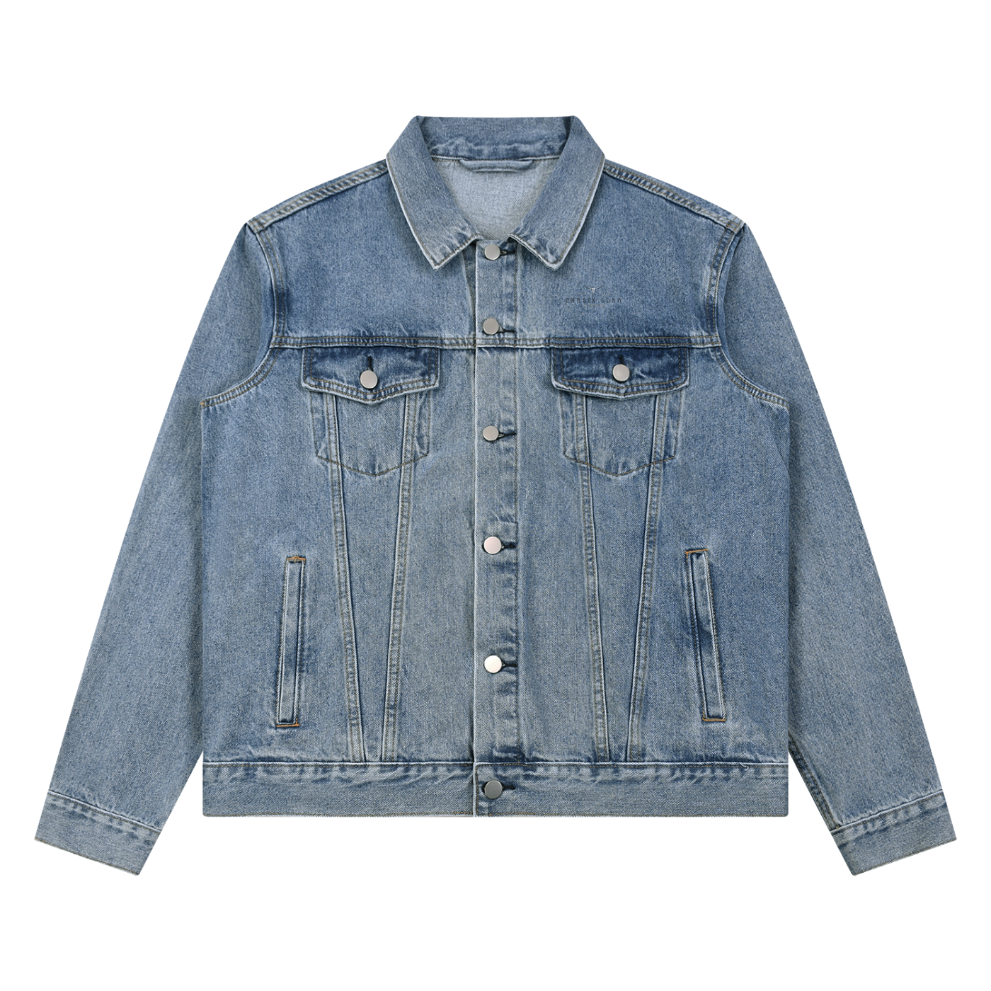 Longhorn Legacy Vintage Wash Denim Jacket