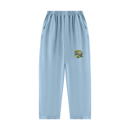 Unisex Mineral Wash Balloon Sweatpants