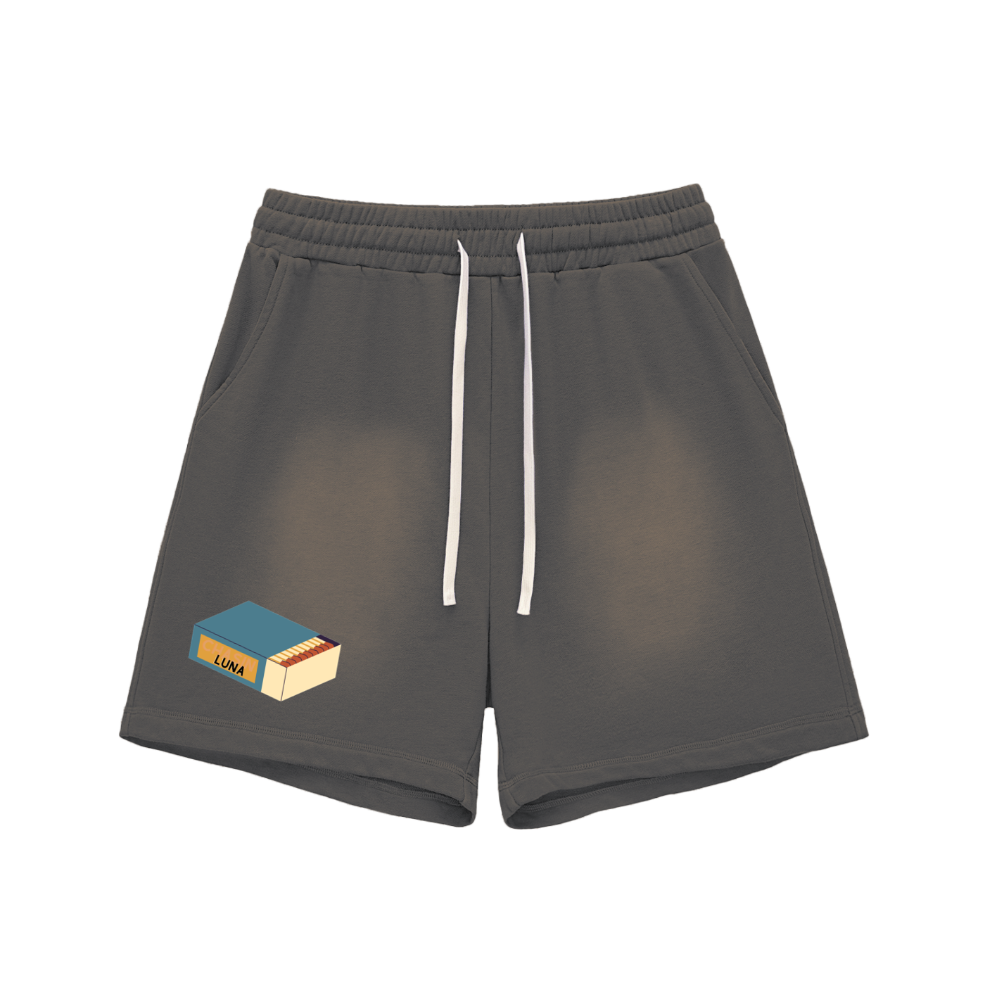 Matchbox Sun Fade Raw Edge Shorts