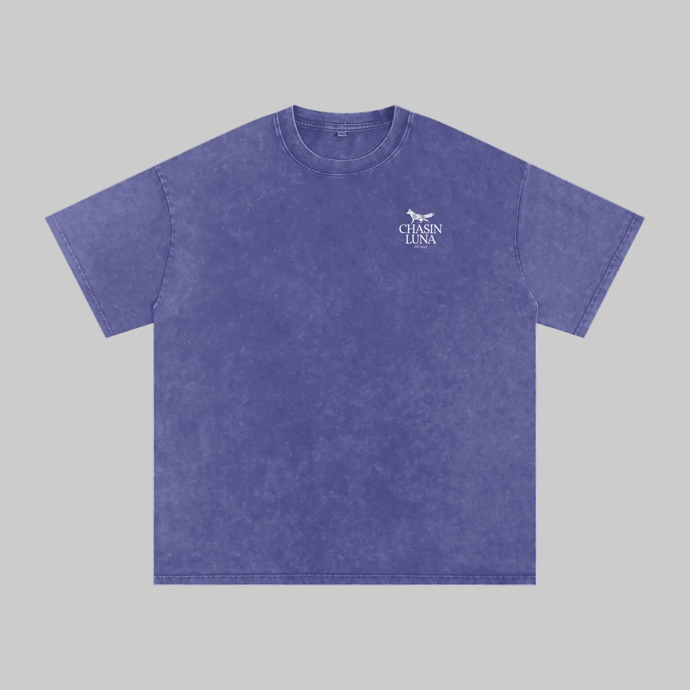 Cheniere Fox Washed Oversized Cotton T-Shirt