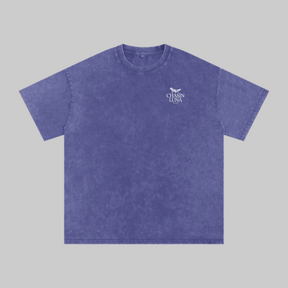 Cheniere Fox Washed Oversized Cotton T-Shirt