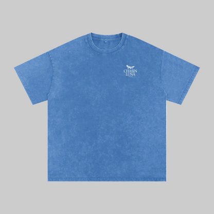 Cheniere Fox Washed Oversized Cotton T-Shirt