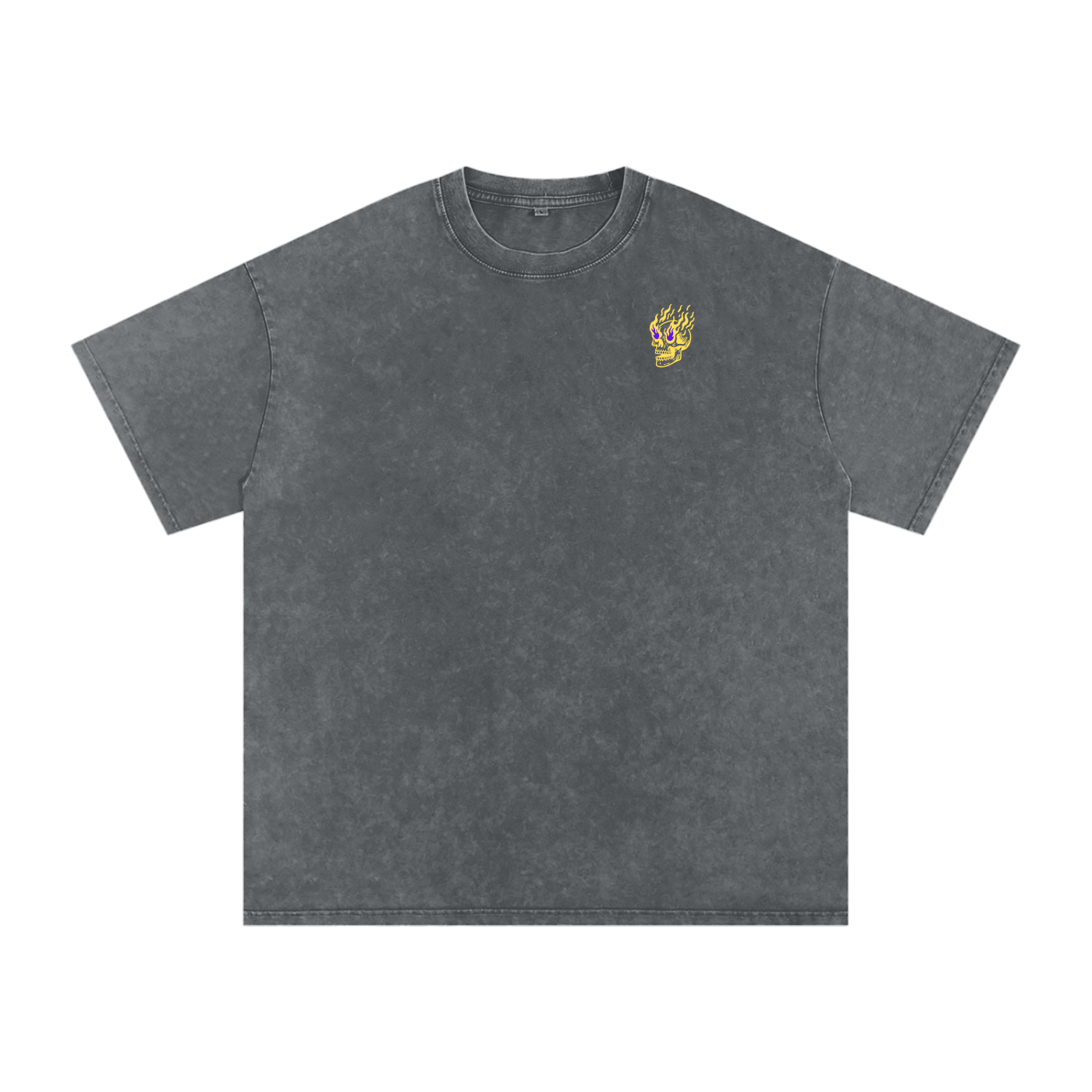 Flamin' Skull Tee LSU Colorway