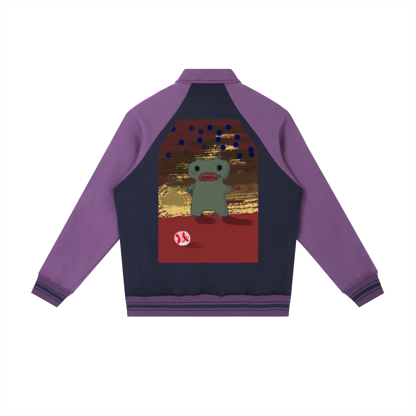 Raglan Sleeve Baseball SZN Jacket