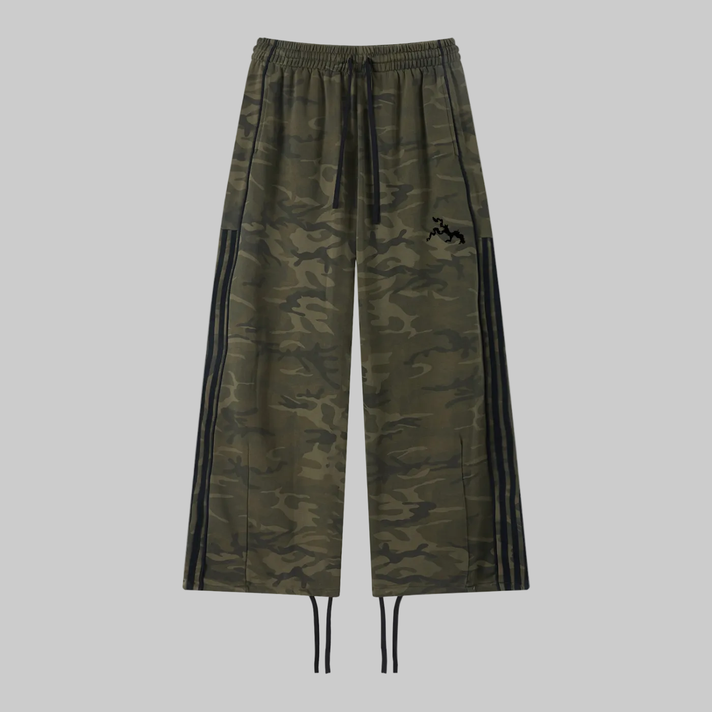 D'Arbonne Unisex Camo Wide Leg Sweatpants
