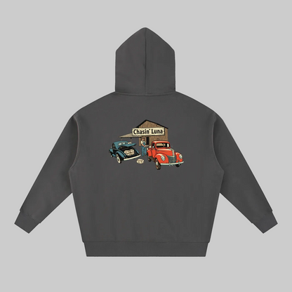 Moonshinin' Fleece Boxy Hoodie
