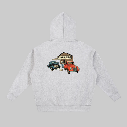 Moonshinin' Fleece Boxy Hoodie