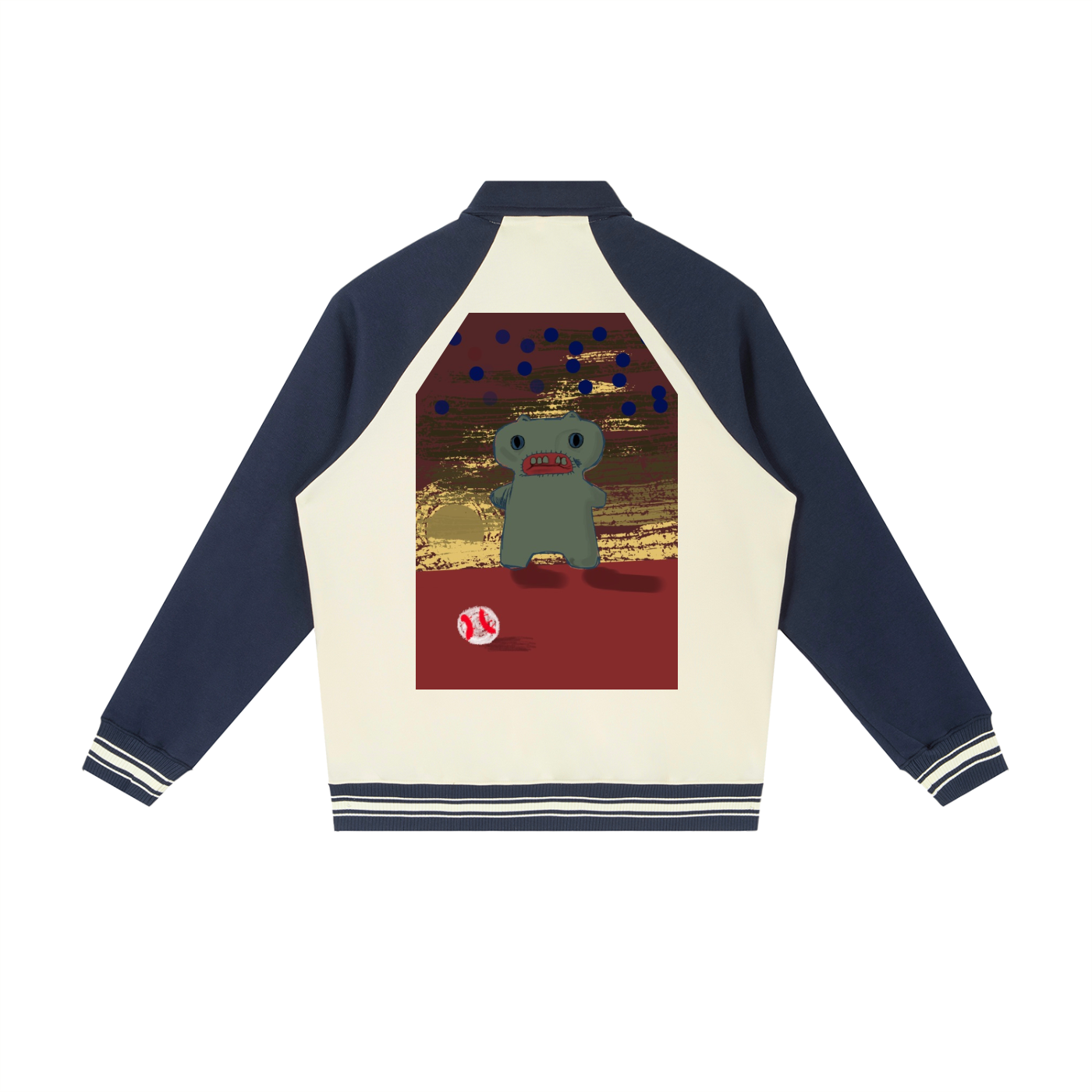 Raglan Sleeve Baseball SZN Jacket
