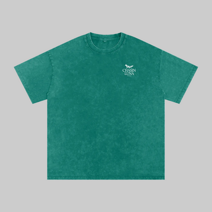Cheniere Fox Washed Oversized Cotton T-Shirt