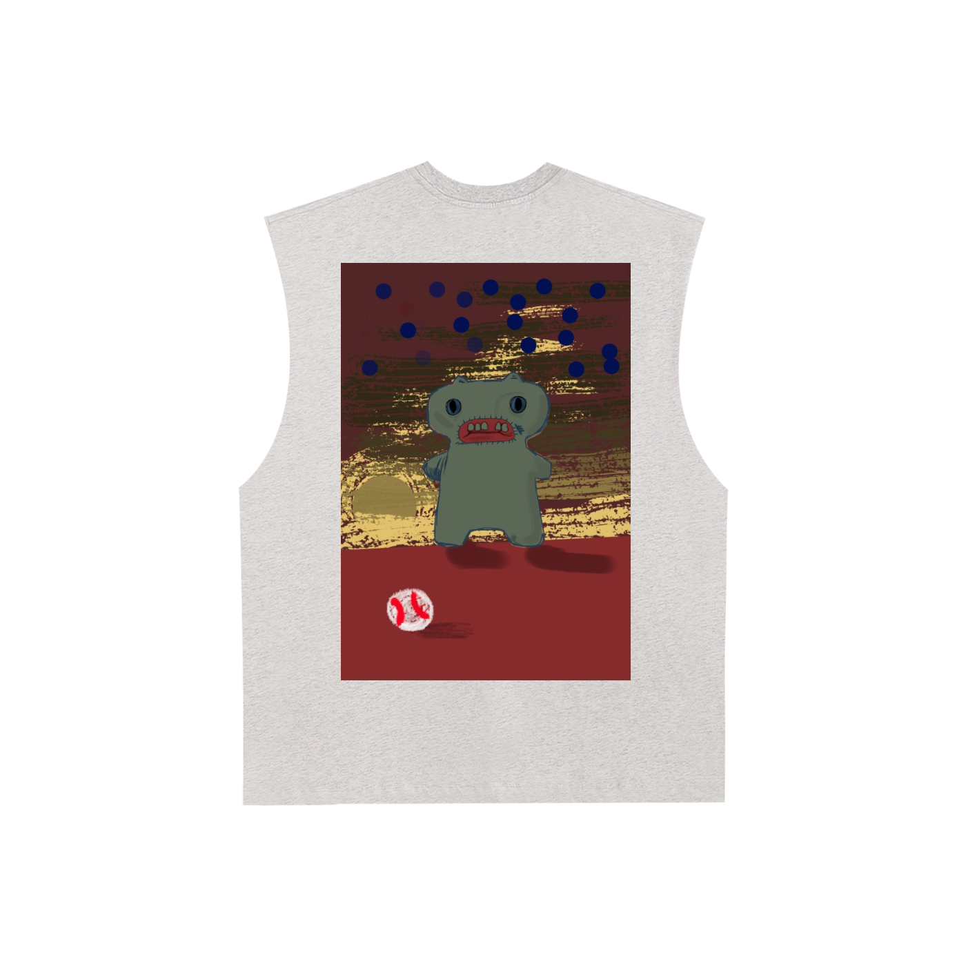 Baseball SZN Raw Edge Tank Top