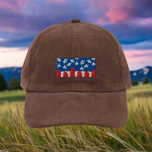 USA Stitch Vintage Corduroy Cap