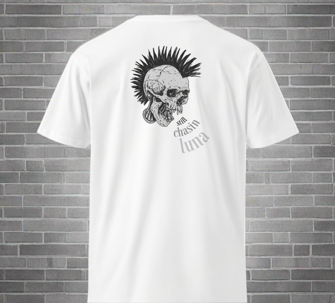 Still Chasin' Luna Skull Tshirt