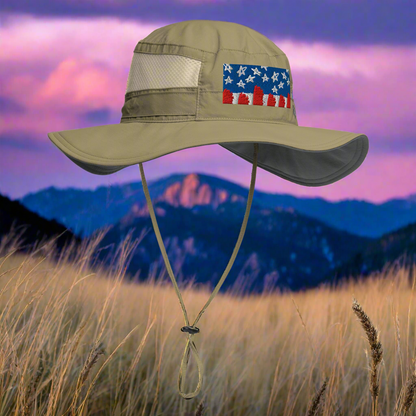 USA Stitch CL x Columbia Booney Hat