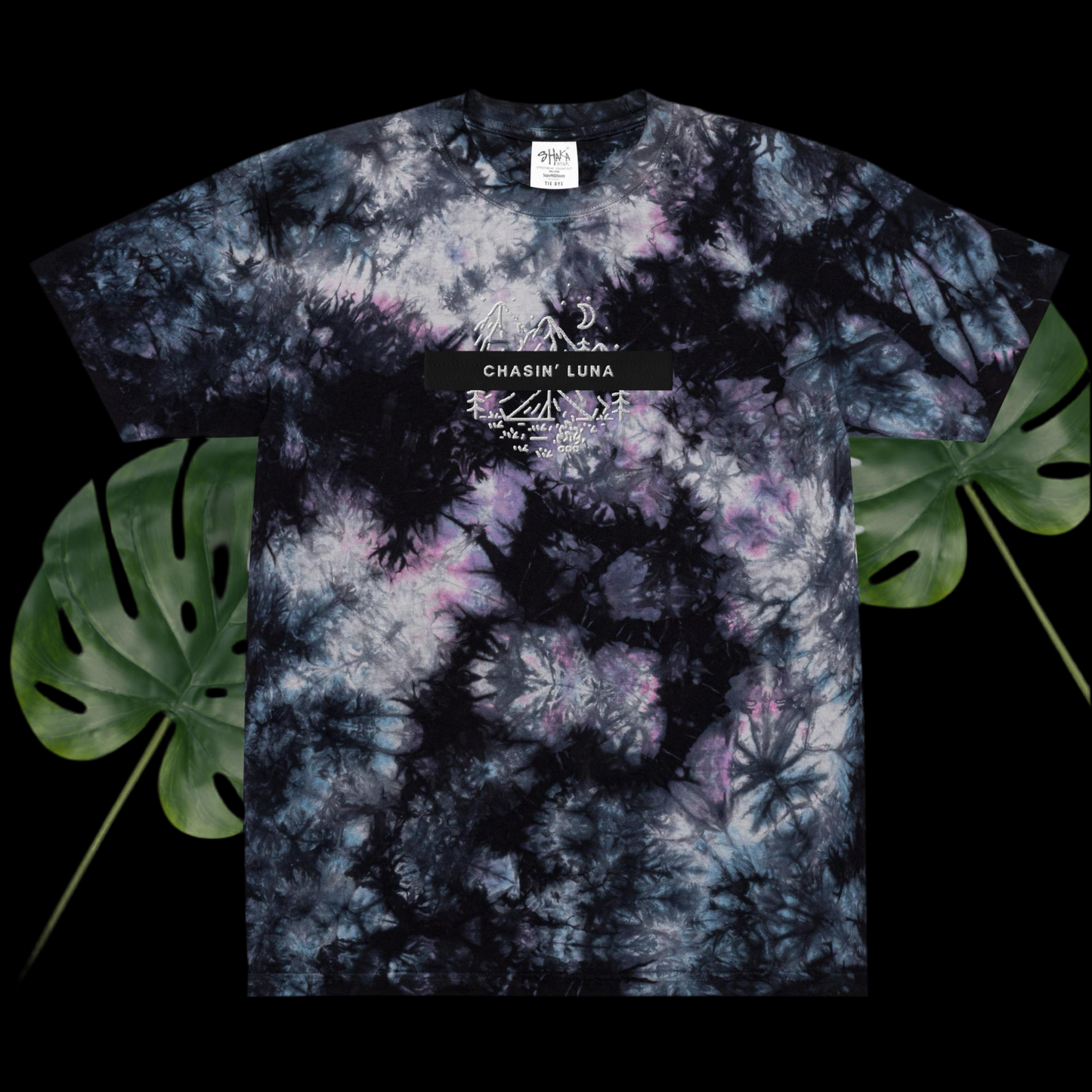 Chasin Luna Oversized Tie-Dye T-Shirt