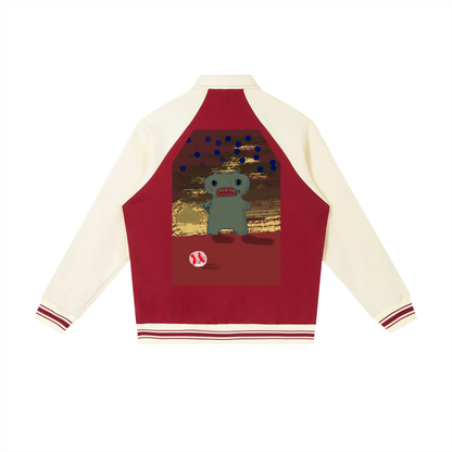 Raglan Sleeve Baseball SZN Jacket