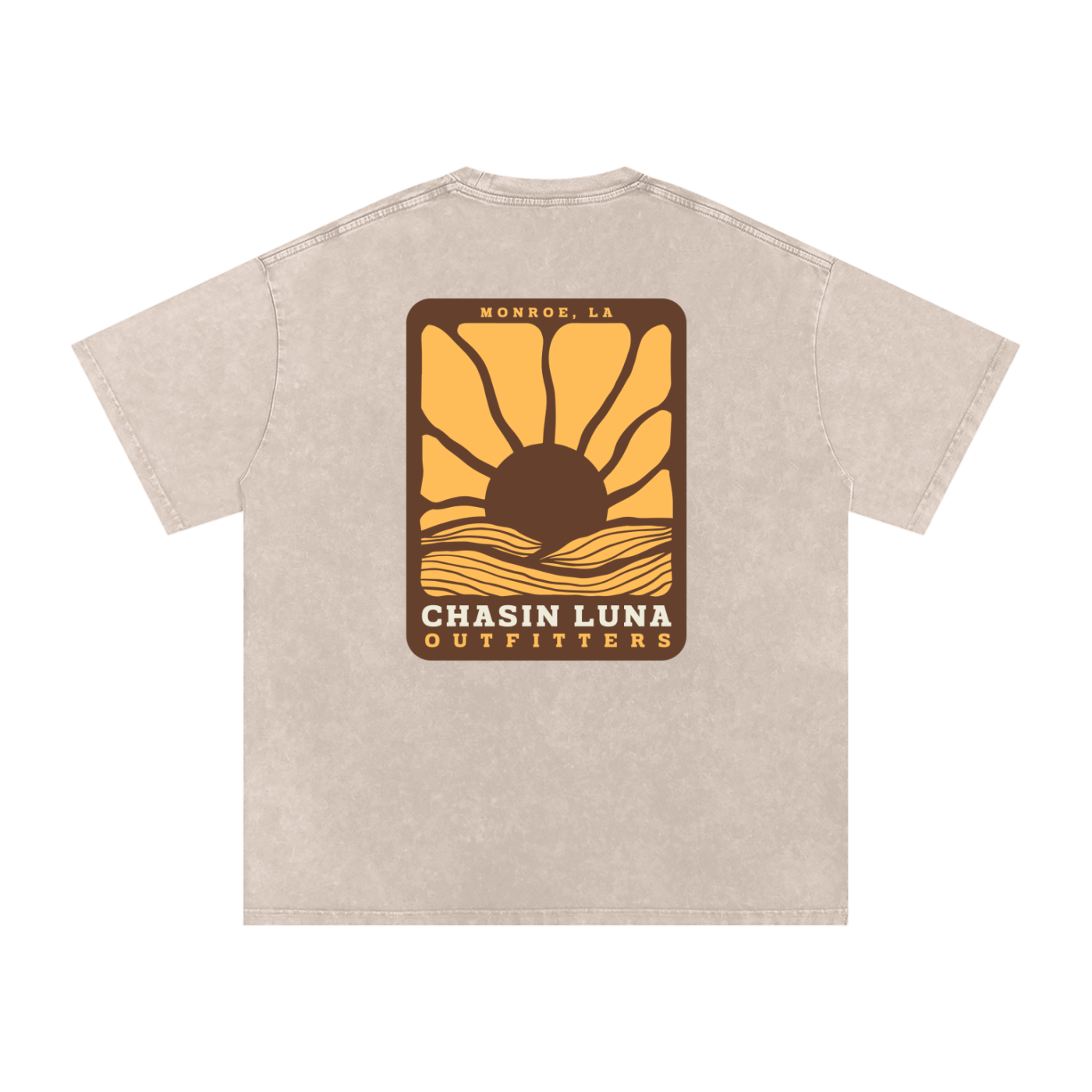 MONROE LA Washed Oversized Tee