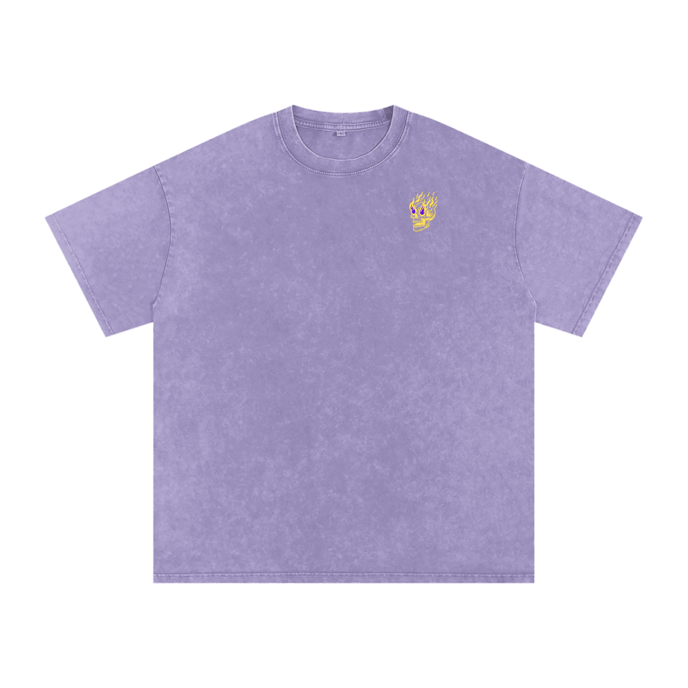 Flamin' Skull Tee LSU Colorway
