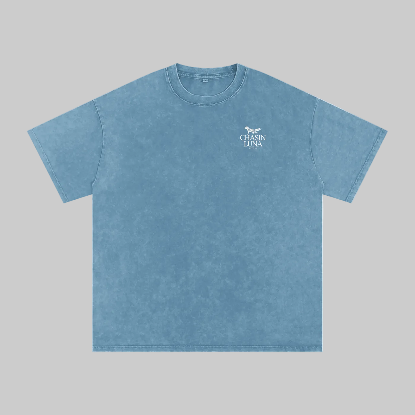 Cheniere Fox Washed Oversized Cotton T-Shirt