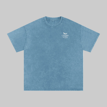 Cheniere Fox Washed Oversized Cotton T-Shirt