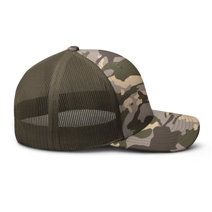 Sportsman's Paradise Catfish Camouflage Trucker Hat