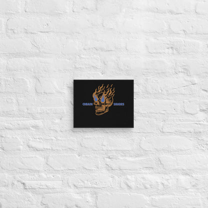 Cobain Shades Skull Canvas