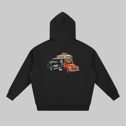 Moonshinin' Fleece Boxy Hoodie