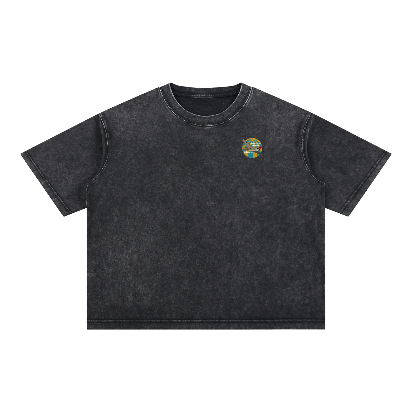 Mineral Wash Boxy Cotton T-Shirt