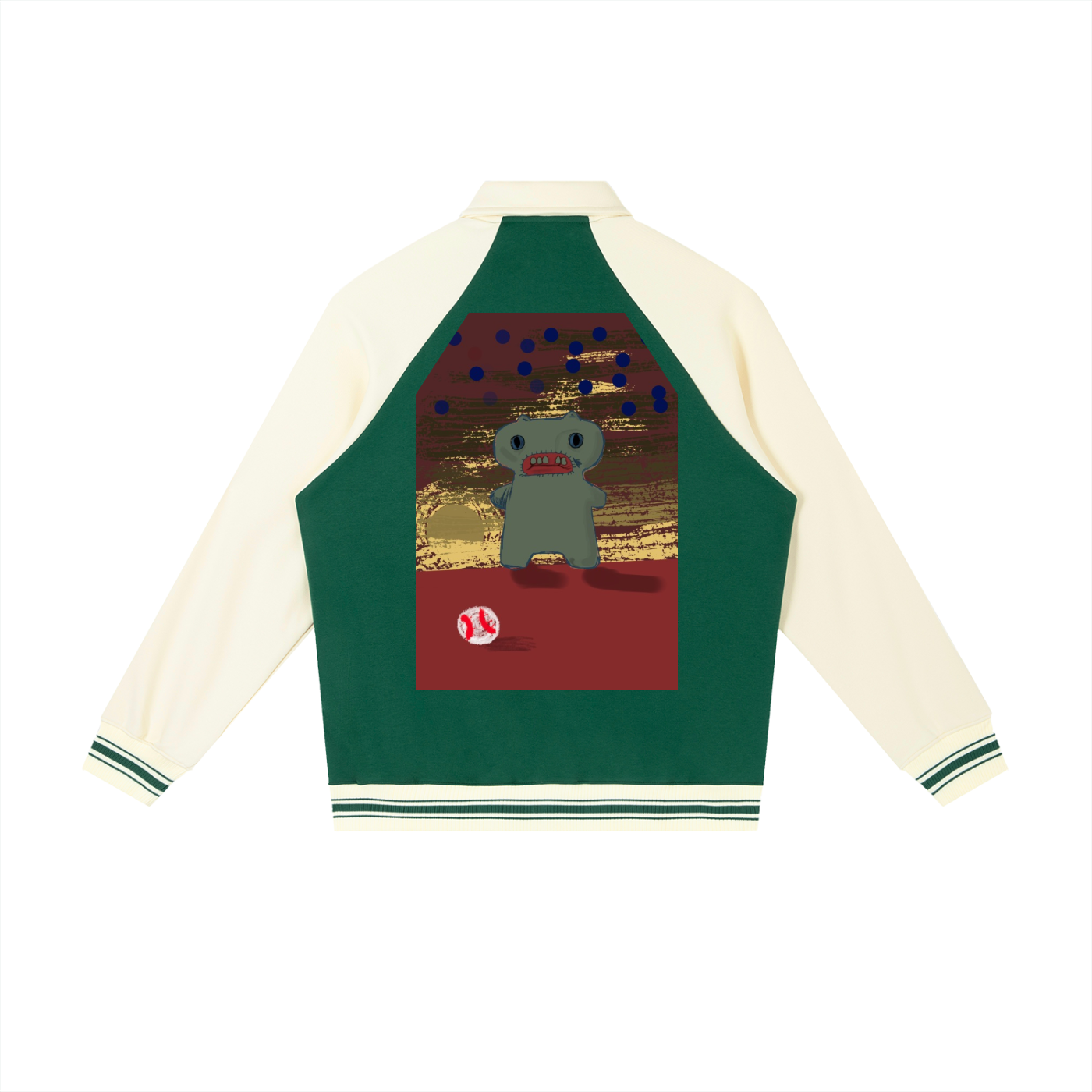 Raglan Sleeve Baseball SZN Jacket