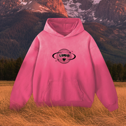 Planet Luna Space Faded Hoodie