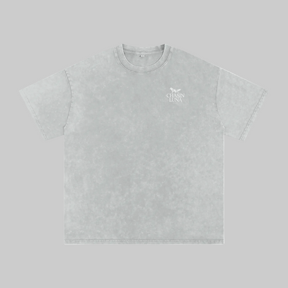 Cheniere Fox Washed Oversized Cotton T-Shirt