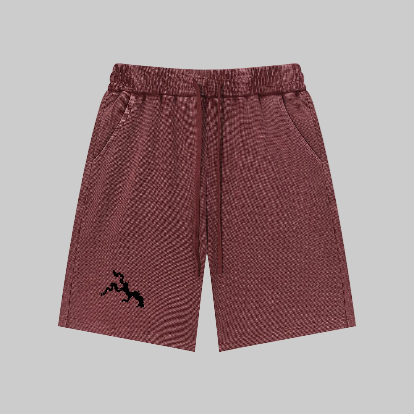 D'Arbonne Waffle Knit Shorts