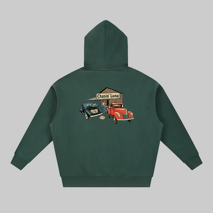 Moonshinin' Fleece Boxy Hoodie