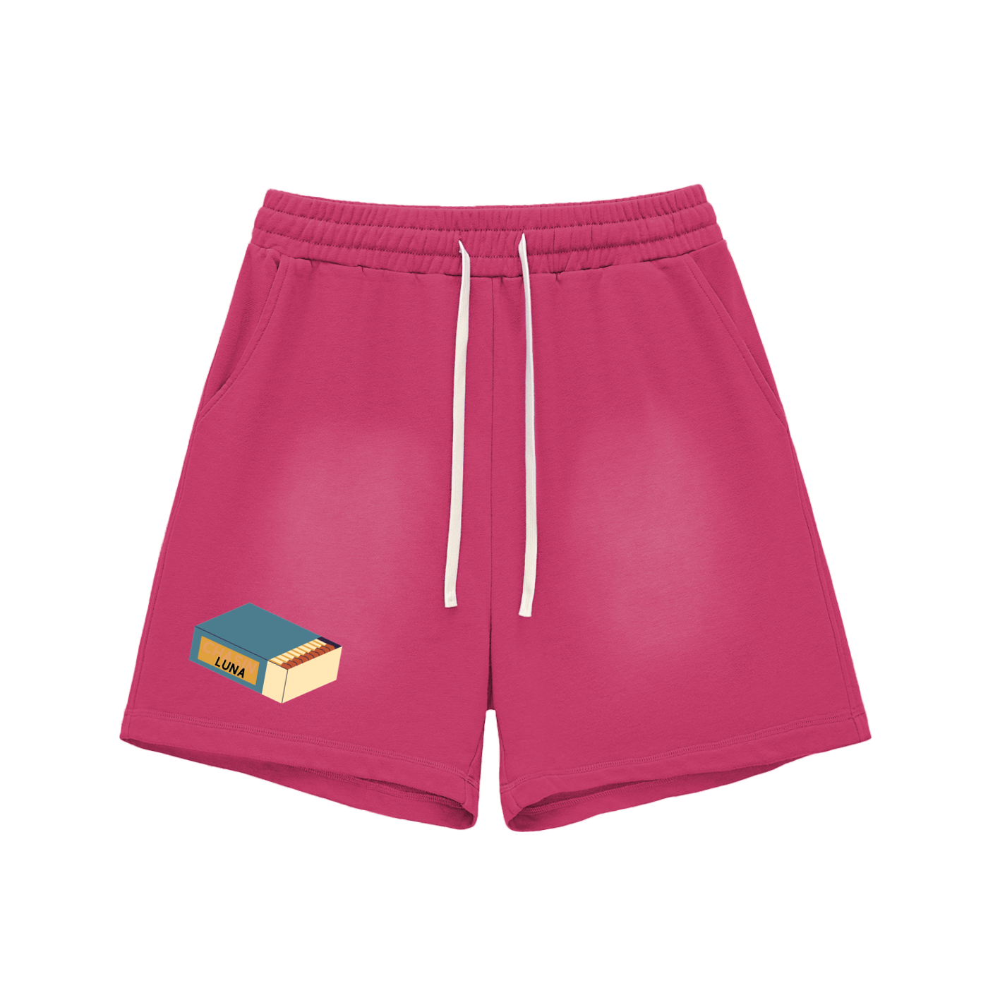 Matchbox Sun Fade Raw Edge Shorts
