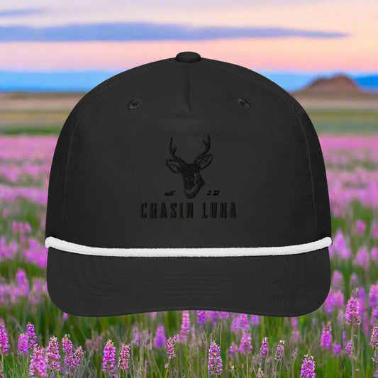 Legendary Buck Rope Cap (black logo)