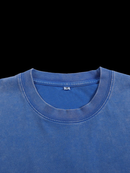 Cheniere Fox Washed Oversized Cotton T-Shirt