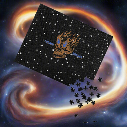 Cobain Shades Skull Jigsaw Puzzle