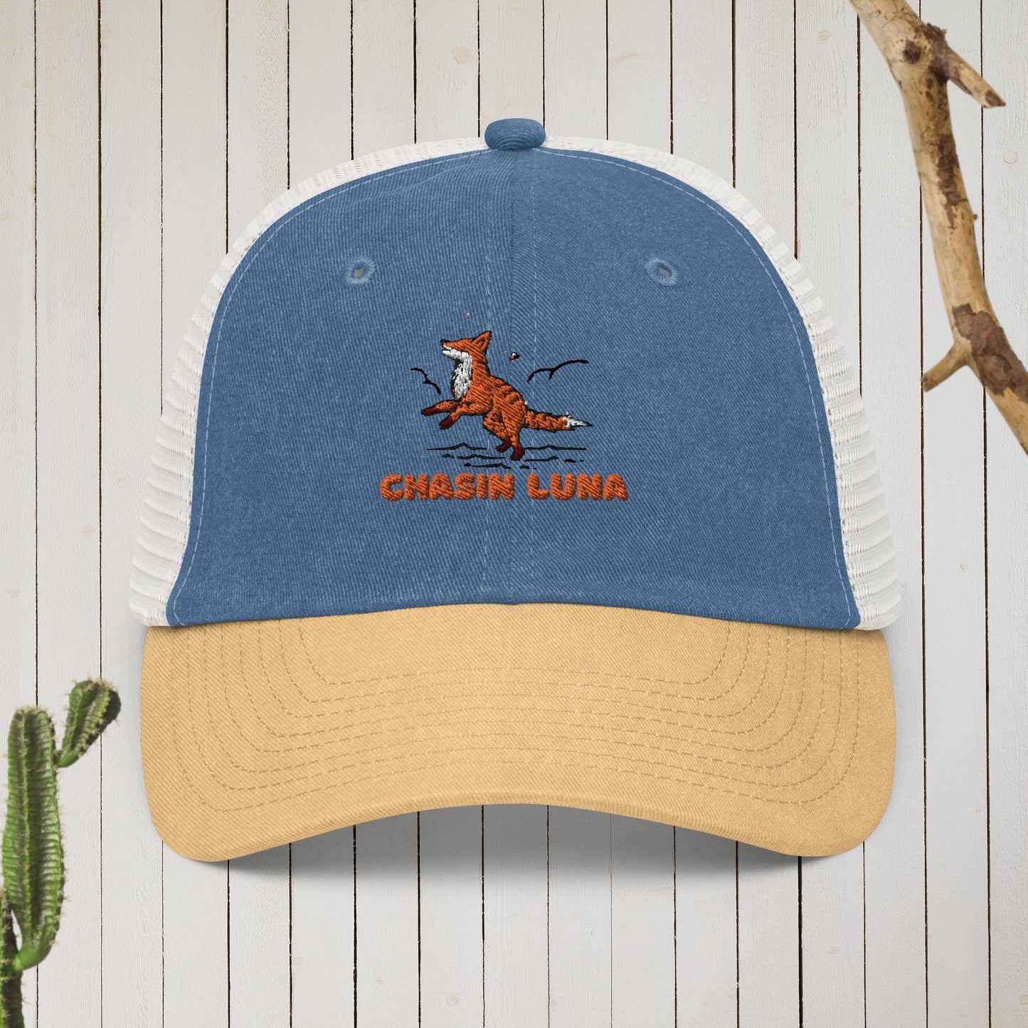 Chasin Luna RedFox Pigment-Dyed Hat