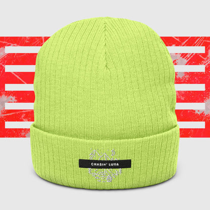 Chasin Luna Ribbed Knit Beanie