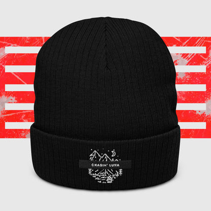 Chasin Luna Ribbed Knit Beanie