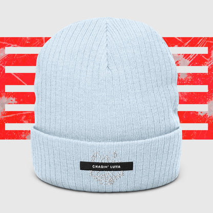 Chasin Luna Ribbed Knit Beanie