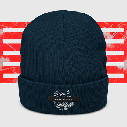 Chasin Luna Ribbed Knit Beanie